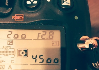 写真：カメラ設定